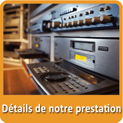 details prestation numerisation transfert cassettes video orange